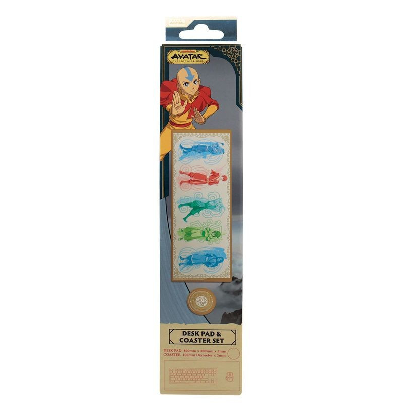 Avatar : The Last Airbender - Tapis de Bureau XL & 1 Sous-Verre