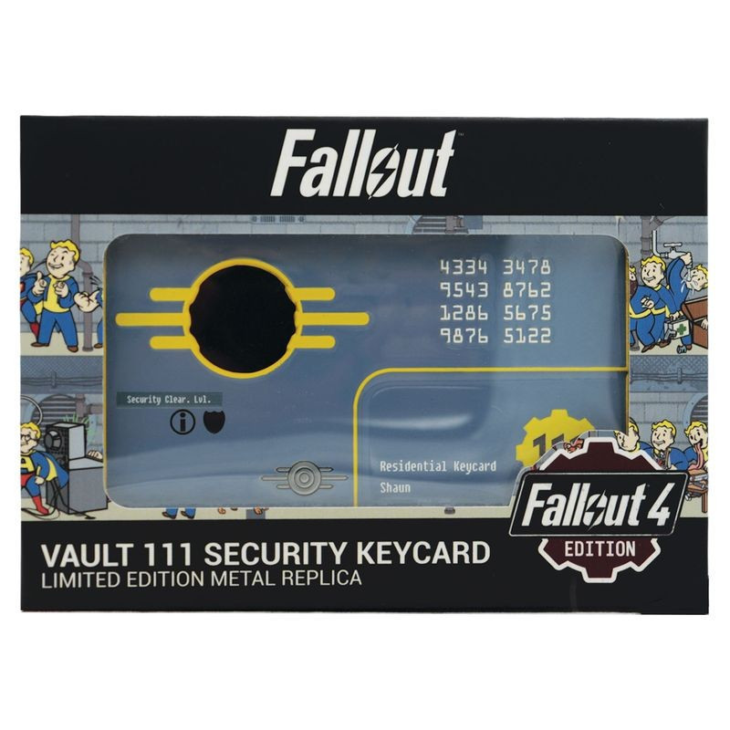 Fallout 4 - Réplique Vault 111 Security Keycard 5000 exemplaires