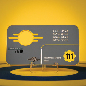 Fallout 4 - Réplique Vault 111 Security Keycard 5000 exemplaires