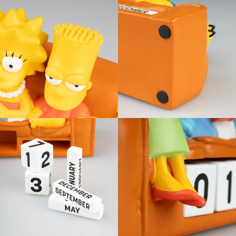 Calendrier Perpétuel 3D Simpsons – Erik