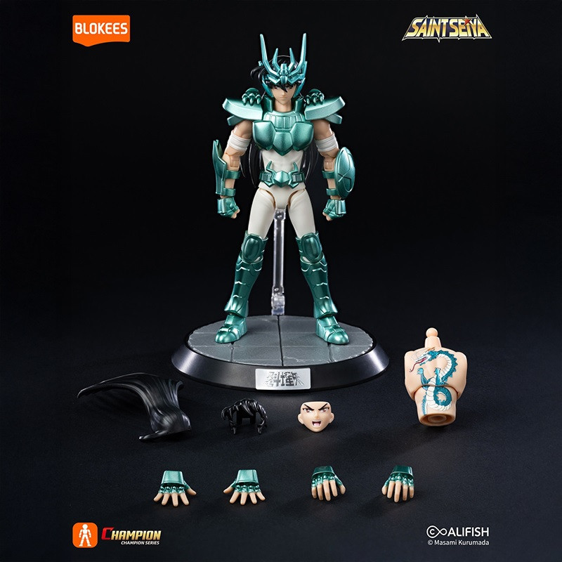 Saint Seiya - Figurine Blokees Champion Dragon Shiryu – Blokees