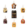 Disney / Pixar - Porte-Clés Mini Sac à Dos Mystère Chiens & Chats - 1 EXEMPLAIRE ALEATOIRE