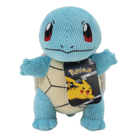 Pokémon - Peluche Côtelée 20 cm : Carapuce