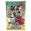 One Piece - Couverture plaid sherpa Wano 100 x 150 cm