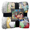 One Piece - Couverture plaid sherpa Wano  100 x 150 cm
