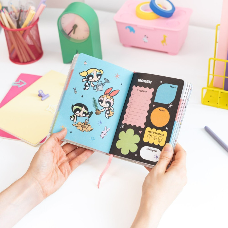 The Powerpuff Girls - Agenda Scolaire 17 mois 2026/2027