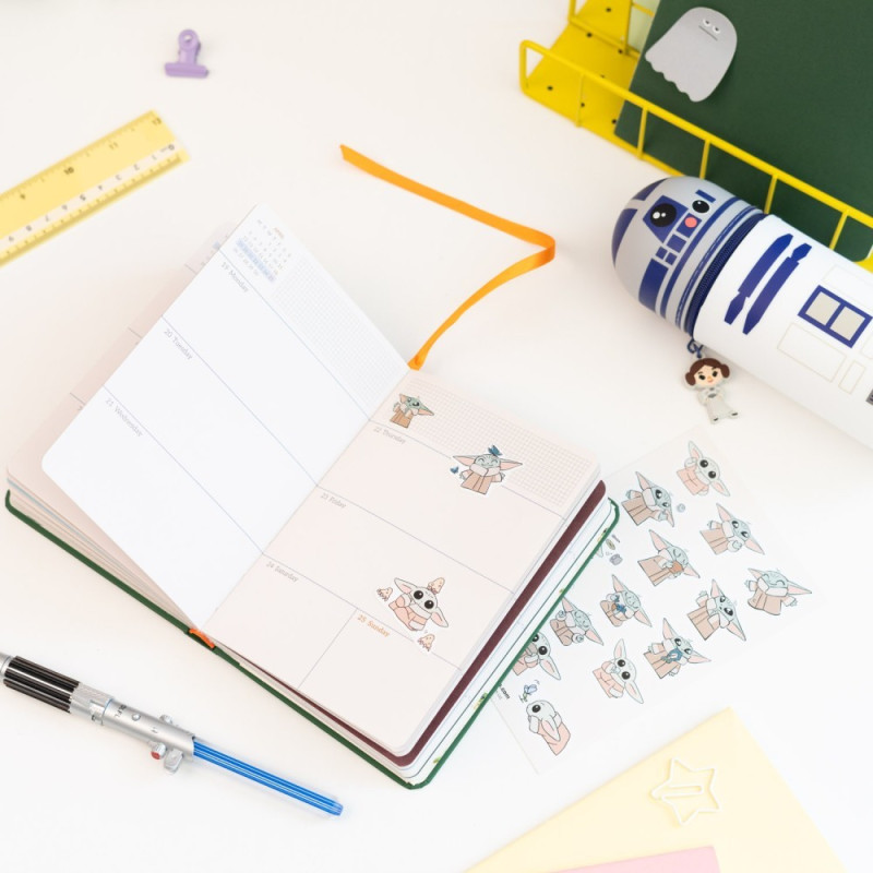 Star Wars : Mandalorian & Grogu  - Agenda Scolaire 17 mois 2026/2027