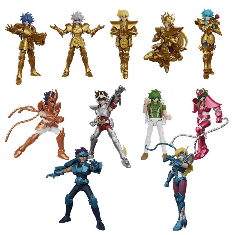 Saint Seiya - Model Kit Maquette Blokees Galaxy Version 04 Gold Zodiac - 1 EXEMPLAIRE ALEATOIRE