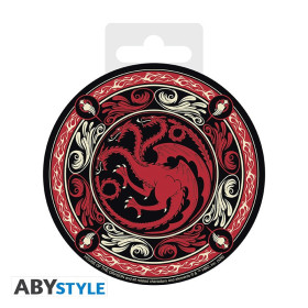 Game of Thrones : House of the Dragon - Sous-verre céramique Targaryen