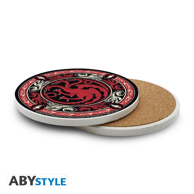 Dessous de verre Targaryen – House of the Dragon – ABYstyle