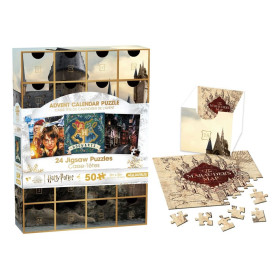 Harry Potter – Calendrier de l’Avent 24 Puzzles – Aquarius