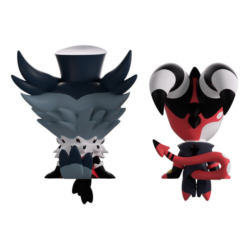 OCTOBRE 2026 : Hazbin Hotel - Figurines Monitor Buddiez Youtooz Blitzo & Stolas 6 cm