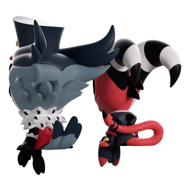 OCTOBRE 2026 : Hazbin Hotel - Figurines Monitor Buddiez Youtooz Blitzo & Stolas 6 cm