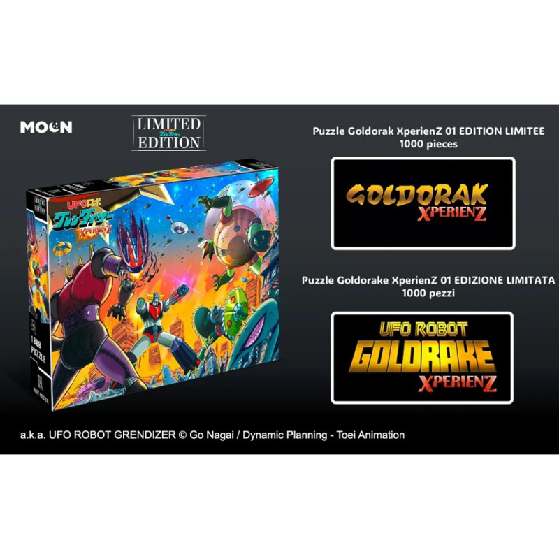 NOVEMBRE 2026 : Grendizer - Puzzle 1000 pièces UFO Robot Goldorak XperienZ Edition Limitée