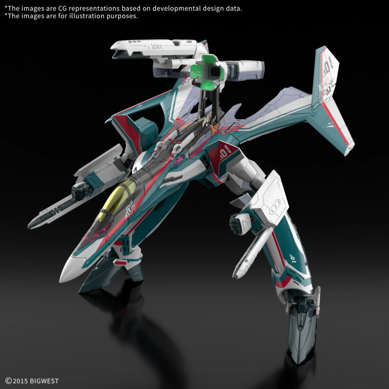 Macross – HG 1/100 VF-31S Siegfried (Arad Molders Use) - Bandai