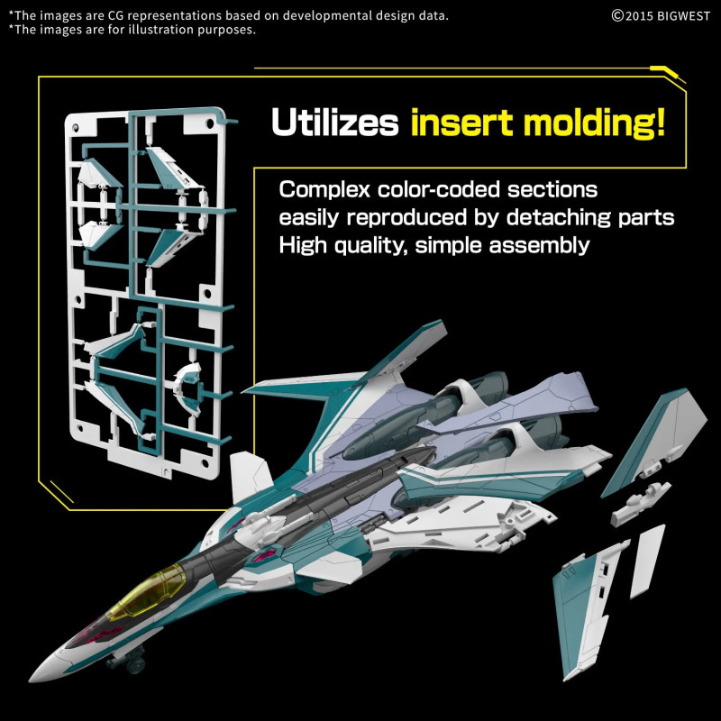 Macross – HG 1/100 VF-31S Siegfried (Arad Molders Use) - Bandai