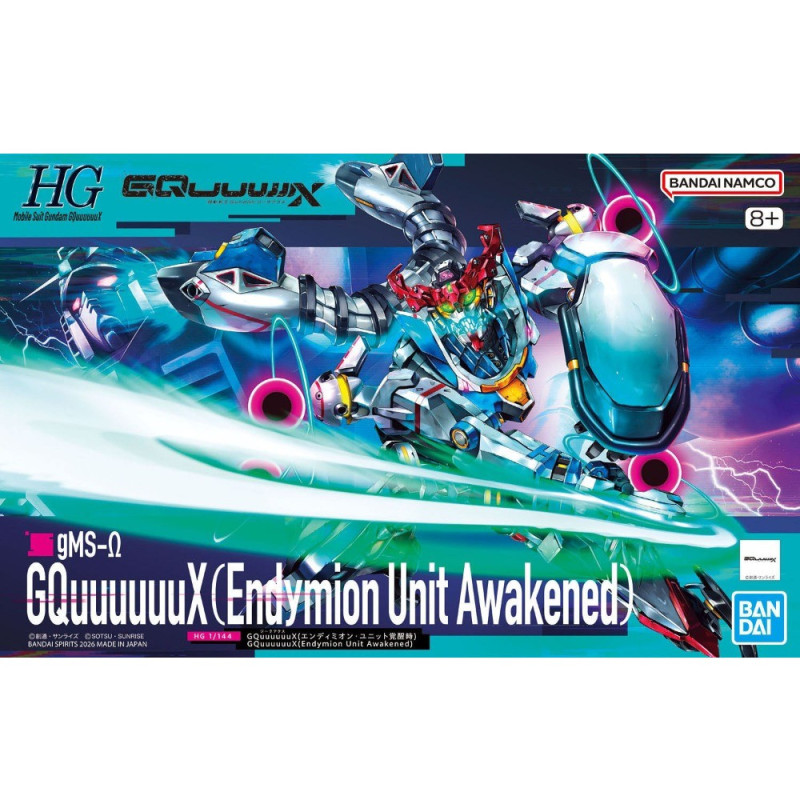 Gundam - HG 1/144 GQuuuuuuX (Endymion Unit Awakened)