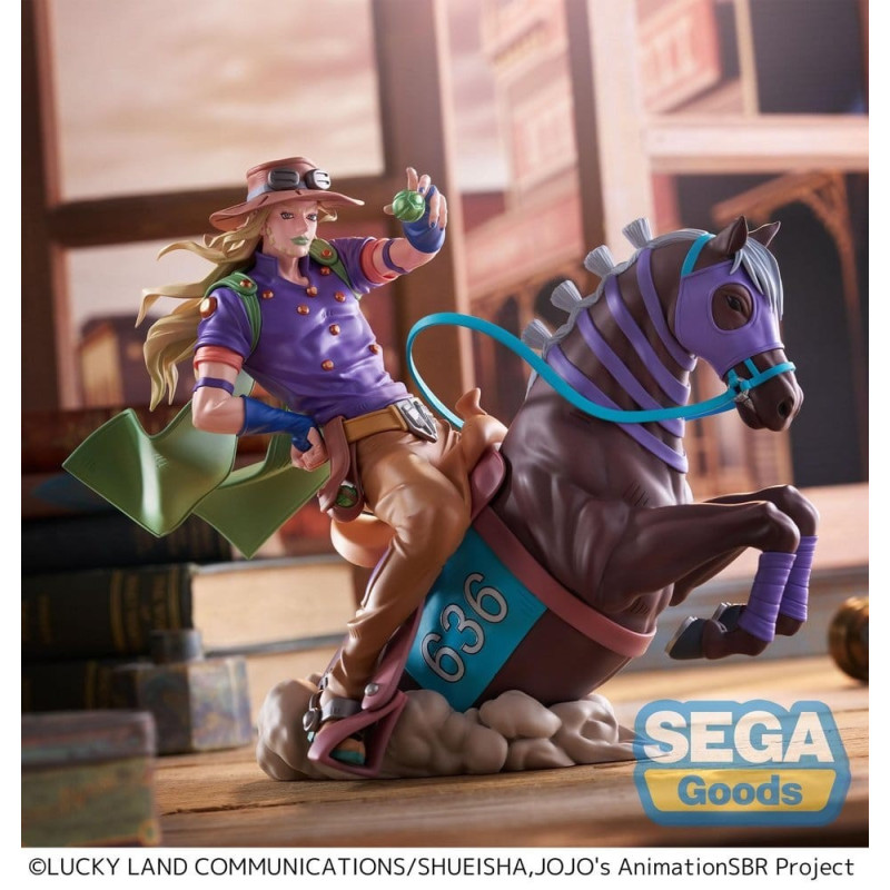 JANVIER 2027 : Jojo's Bizarre Adventure : Steel Ball Run - Figurine PVC Gyro Zeppeli 18 cm