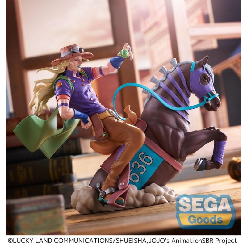 JANVIER 2027 : Jojo's Bizarre Adventure : Steel Ball Run - Figurine PVC Gyro Zeppeli 18 cm