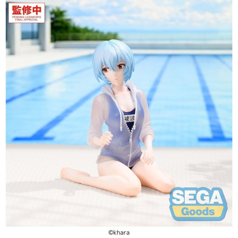 DECEMBRE 2027 : Rebuild of Evangelion - Figurine Rei Ayanami School Swimsuit Ver. 13 cm