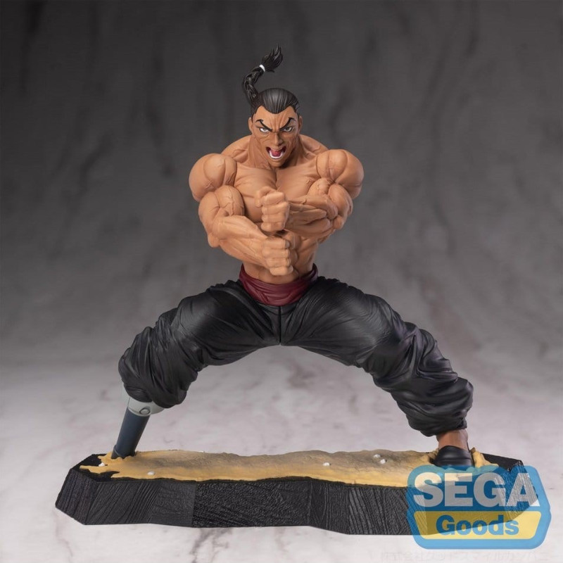 BAKI-DOU : Le samouraï invincible - Figurine Luminasta PVC Kaioh Retsu 15 cm