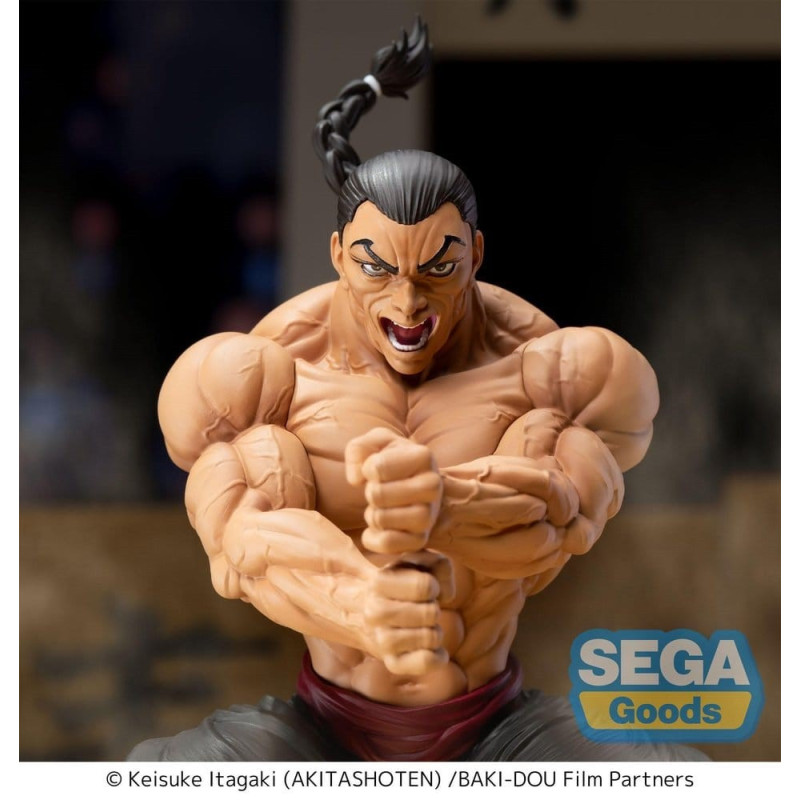DECEMBRE 2026 : BAKI-DOU : Le samouraï invincible - Figurine Luminasta Kaioh Retsu 15 cm
