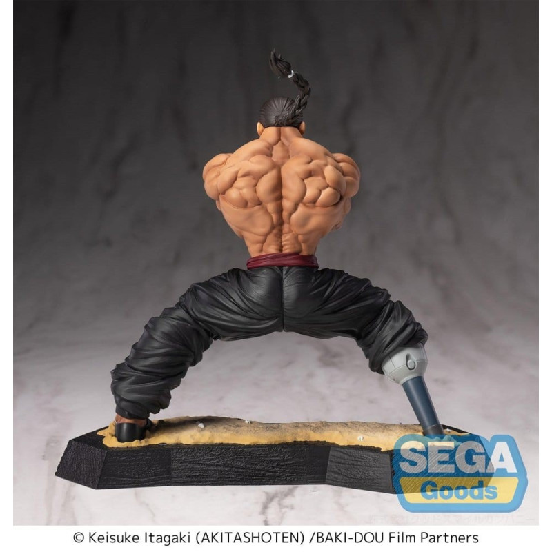 DECEMBRE 2026 : BAKI-DOU : Le samouraï invincible - Figurine Luminasta Kaioh Retsu 15 cm