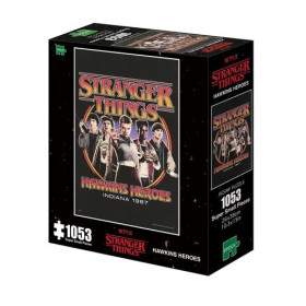 Stranger Things - Puzzle 1000 pièces Hawkins Heroes