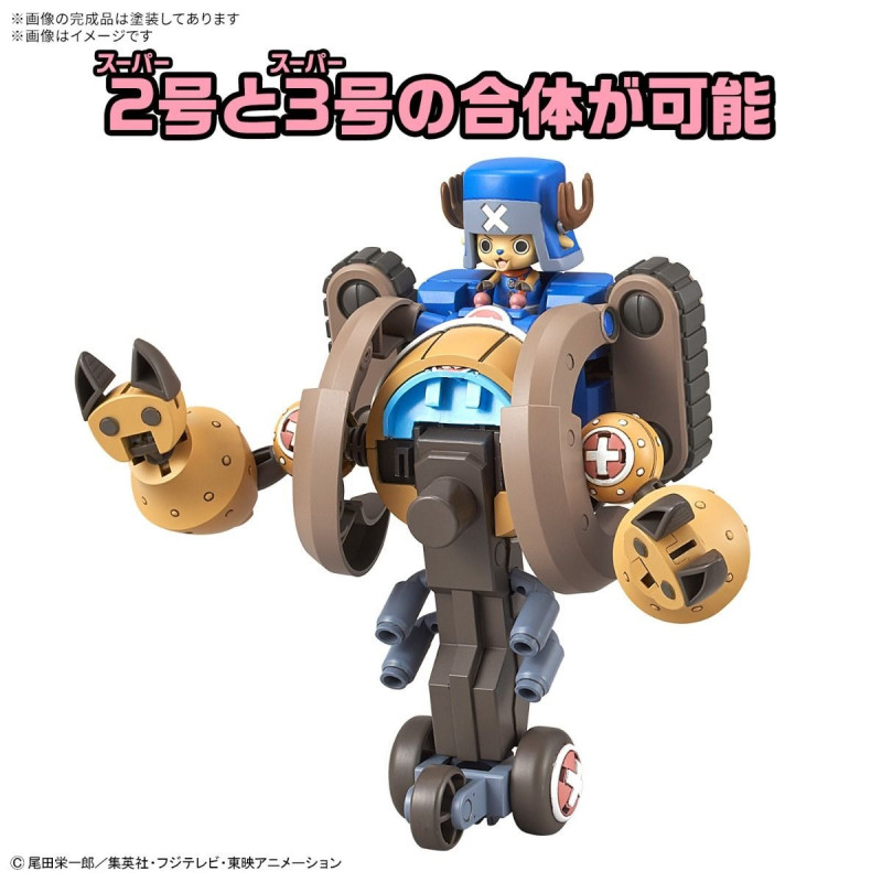 Model kit Bandai – Chopper Robo Super No. 2 & No. 3 Chopper Set