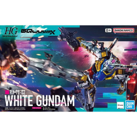 Gundam - HG 1/144 GQuuuuuuX White Gundam