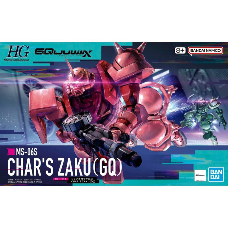 Gundam - HG 1/144 GQuuuuuuX Char's Zaku