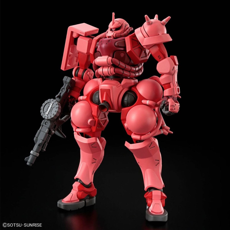 HG Char's Zaku – Mobile Suit Gundam GQuuuuuuX – Bandai
