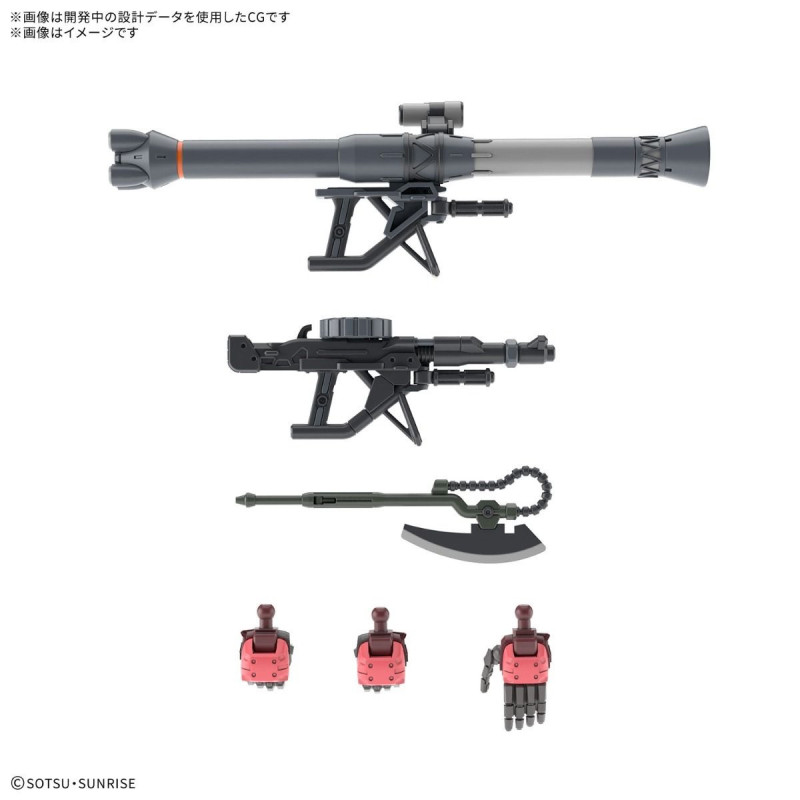 HG Char's Zaku – Mobile Suit Gundam GQuuuuuuX – Bandai