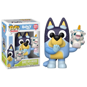 AOUT 2026 : Bluey - Pop! - Bandit avec Licorne n°2371