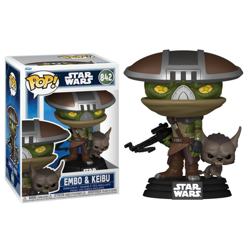 Star Wars : The Mandalorian & Grogu - Pop! - Embo & Keibu n°842