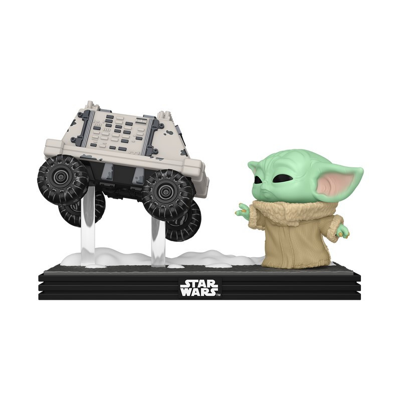 Star Wars : The Mandalorian & Grogu - Pop! Moment - Grogu with Polar Mouse Droid n°840