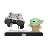 Star Wars : The Mandalorian & Grogu - Pop! Moment - Grogu with Polar Mouse Droid n°840