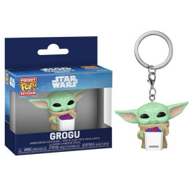 Star Wars : The Mandalorian & Grogu - Pop! Pocket - Porte-clé Grogu