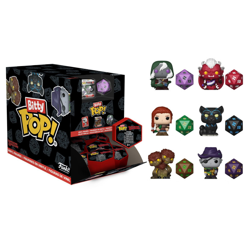Dungeons & Dragons - Pop! Bitty Mystery - 1 EXEMPLAIRE ALEATOIRE