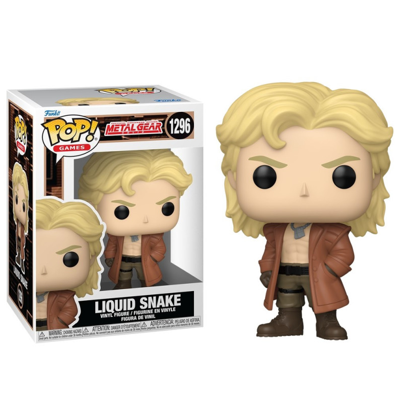 Metal Gear Solid - Pop! Games - Liquid Snake n°1296