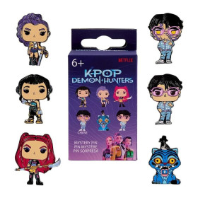 Kpop Demon Hunters - Pins 1 EXEMPLAIRE ALEATOIRE