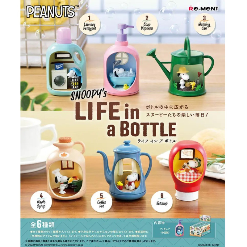 Peanuts - Figurine Snoopy's Life in a Bottle