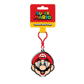 Super Mario - Porte-clé bag-clip torche Mario