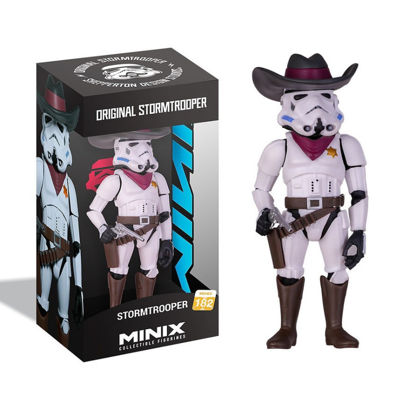 Star Wars - Figurine 12 cm Minix Stormtrooper Cowboy