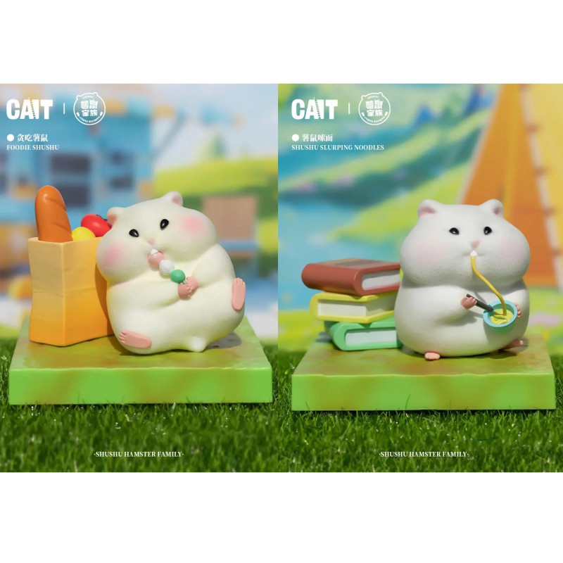 Hamster Family - Figurine Blind Box 1 EXEMPLAIRE ALEATOIRE