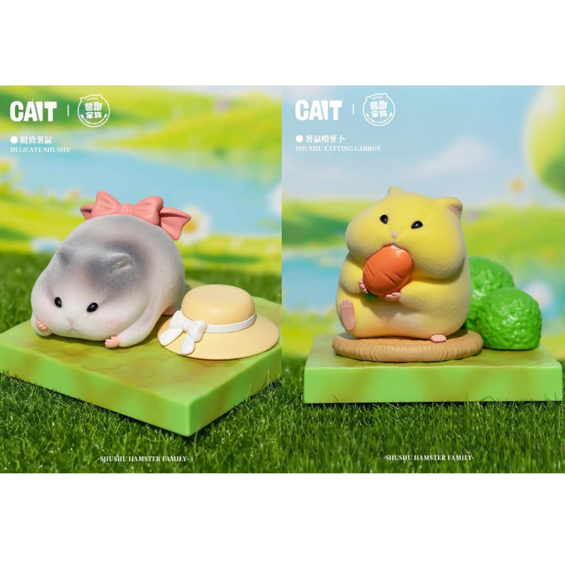 Hamster Family - Figurine Blind Box 1 EXEMPLAIRE ALEATOIRE