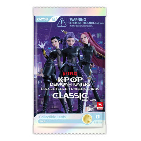 Kpop Demon Hunters - Trading Cards Kayou Classic Edition - 1 BOOSTER ALEATOIRE