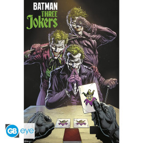 DC Comics - Grand poster Trois Jokers (61 x 91,5 cm)