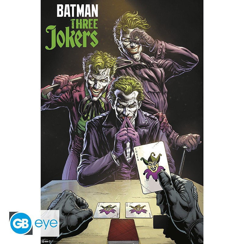 DC Comics - Grand poster Trois Jokers (61 x 91,5 cm)