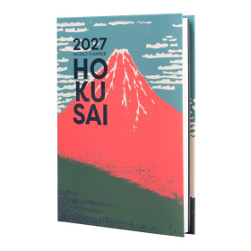 Hokusai - Agenda Scolaire 17 mois 2026/2027